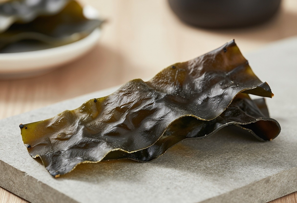 Kelp je poklad vytažený z moře